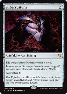 Argentum Armor\nCommander: 2017 Edition - German\nSingle\nMagic The Gathering