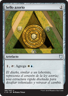 Azorius Signet\nCommander: 2018 Edition - Spanish\nSingle\nMagic The Gathering