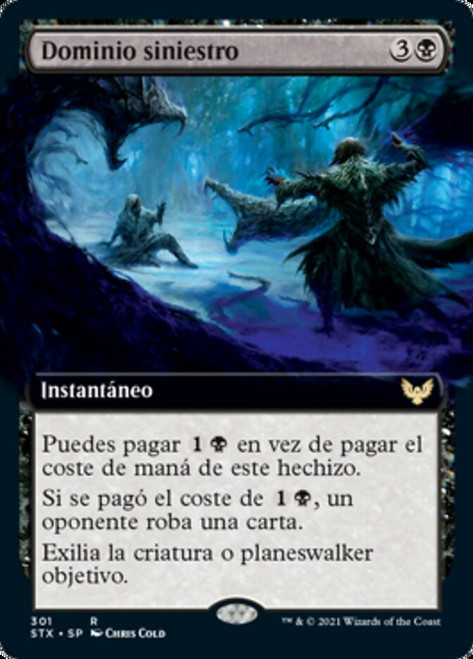 Baleful Mastery (Extended Art)\nStrixhaven: School of Mages - Variants - Spanish\nSingle\nMagic The Gathering