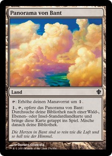 Bant Panorama\nCommander: 2013 Edition - German\nSingle\nMagic The Gathering