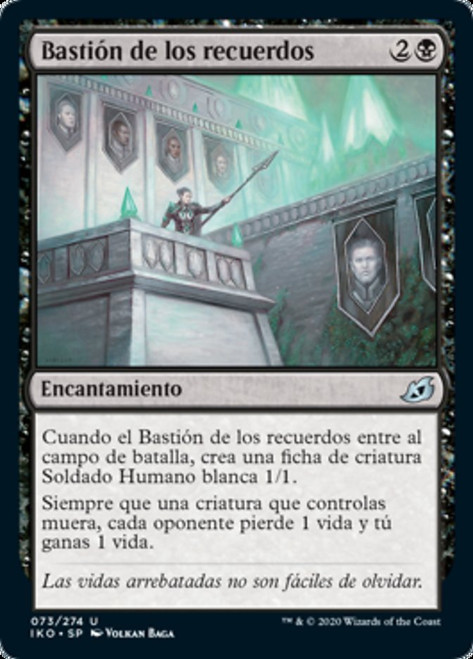 Bastion of Remembrance\nIkoria: Lair of Behemoths - Spanish\nSingle\nMagic The Gathering