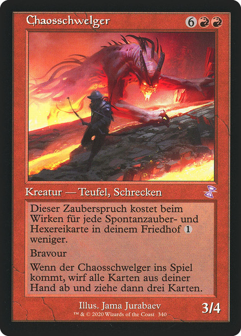 Bedlam Reveler (Retro Frame)\nTime Spiral Remastered - Timeshifted - German\nSingle\nMagic The Gathering