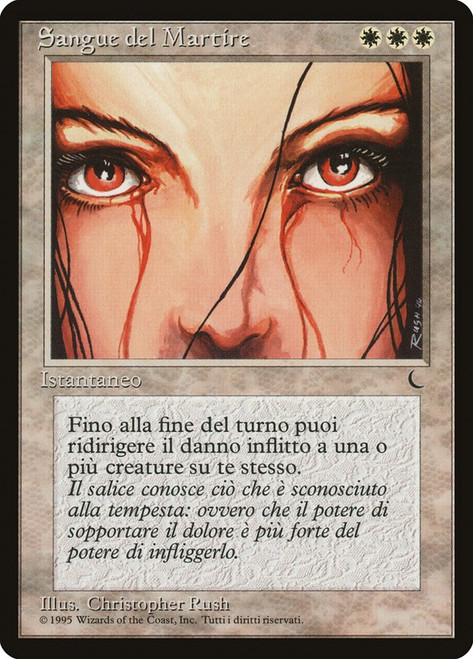 Blood of the Martyr\nThe Dark - Italian\nSingle\nMagic The Gathering