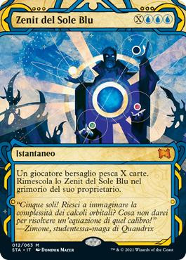 Blue Sun's Zenith\nStrixhaven Mystical Archive - Italian\nSingle\nMagic The Gathering