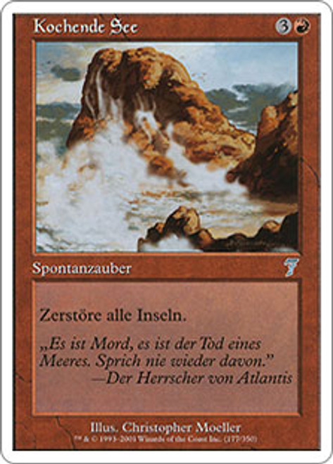 MTG 第7版　沸騰/Boil 英語版　foil MTG 第7版 沸騰/Boil 英語版 foil FOIL MTG Boil 7th Edition