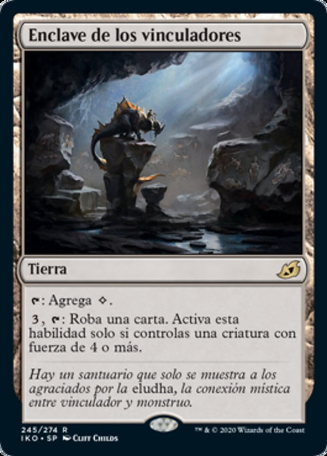 Bonders' Enclave\nIkoria: Lair of Behemoths - Spanish\nSingle\nMagic The Gathering