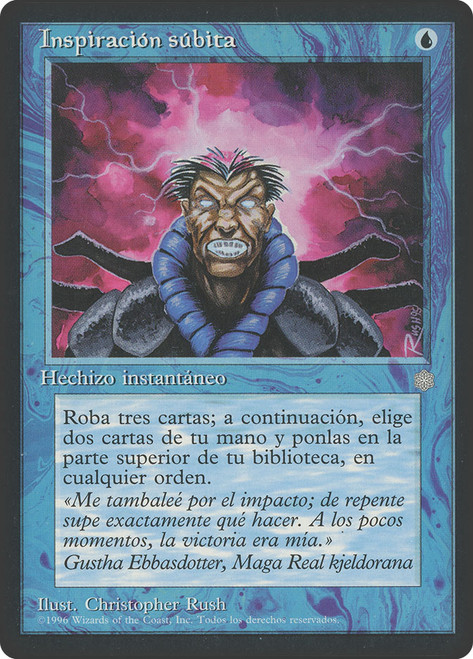 Brainstorm\nIce Age - Spanish\nSingle\nMagic The Gathering