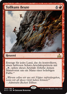 Brass's Bounty\nRivals of Ixalan - German\nSingle\nMagic The Gathering