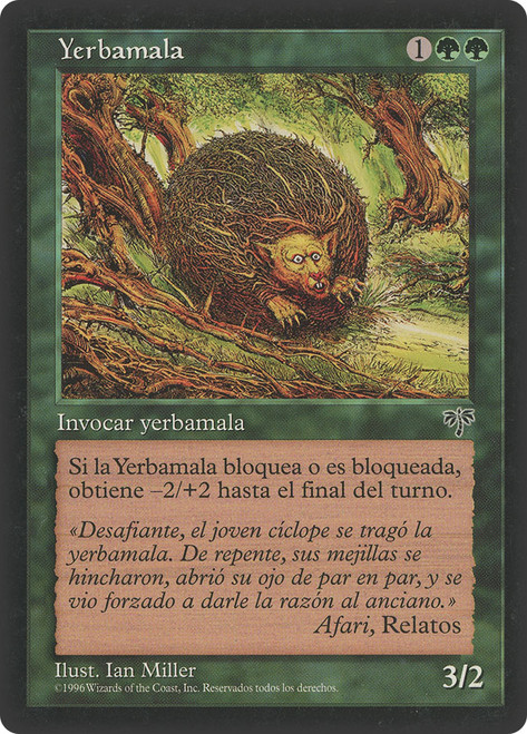Brushwagg\nMirage - Spanish\nSingle\nMagic The Gathering