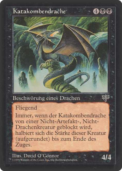 Catacomb Dragon\nMirage - German\nSingle\nMagic The Gathering