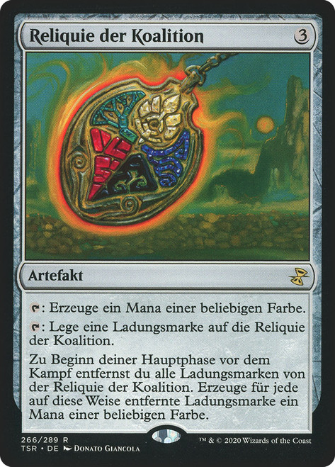 Coalition Relic\nTime Spiral Remastered - German\nSingle\nMagic The Gathering