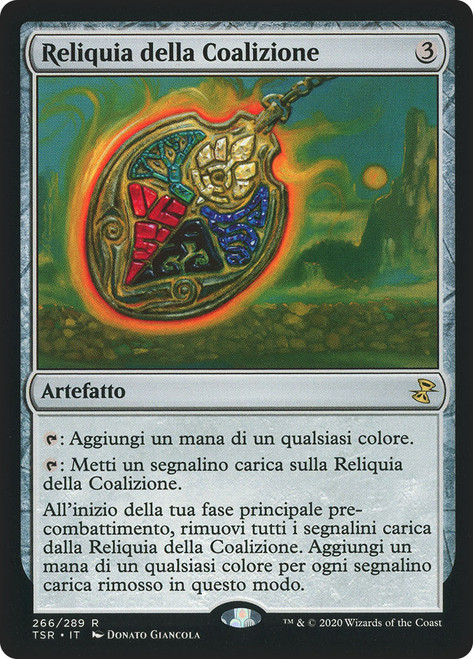 Coalition Relic\nTime Spiral Remastered - Italian\nSingle\nMagic The Gathering
