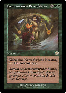 Collective Unconscious\nMercadian Masques - German\nSingle\nMagic The Gathering