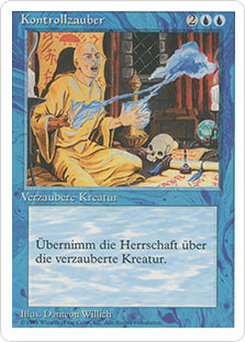 Control Magic\n3rd Edition/Revised - German\nSingle\nMagic The Gathering