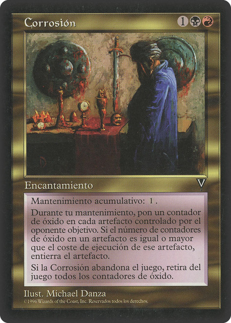 Corrosion\nVisions - Spanish\nSingle\nMagic The Gathering