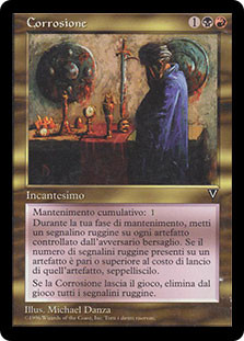 Corrosion\nVisions - Italian\nSingle\nMagic The Gathering