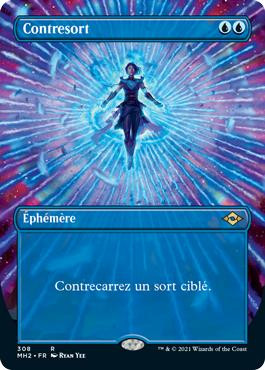 Counterspell (Borderless)\nModern Horizons 2 - Variants - French\nSingle\nMagic The Gathering