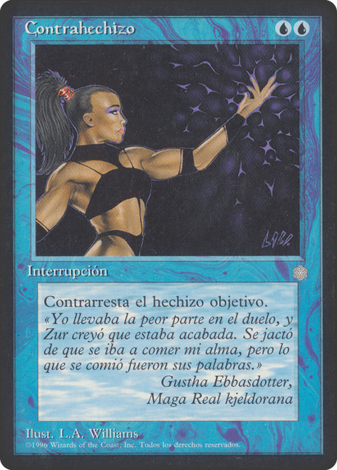 Counterspell\nIce Age - Spanish\nSingle\nMagic The Gathering