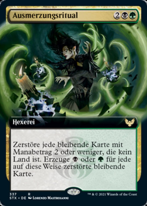MTG 死の影 定業 / Culling Ritual Despark Promo] Culling