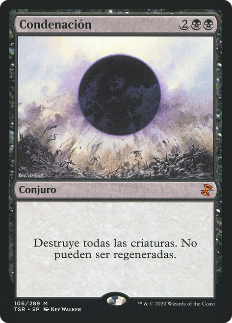 Damnation\nTime Spiral Remastered - Spanish\nSingle\nMagic The Gathering