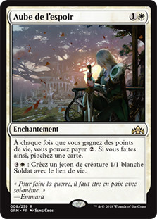 Dawn of Hope\nGuilds of Ravnica - French\nSingle\nMagic The Gathering