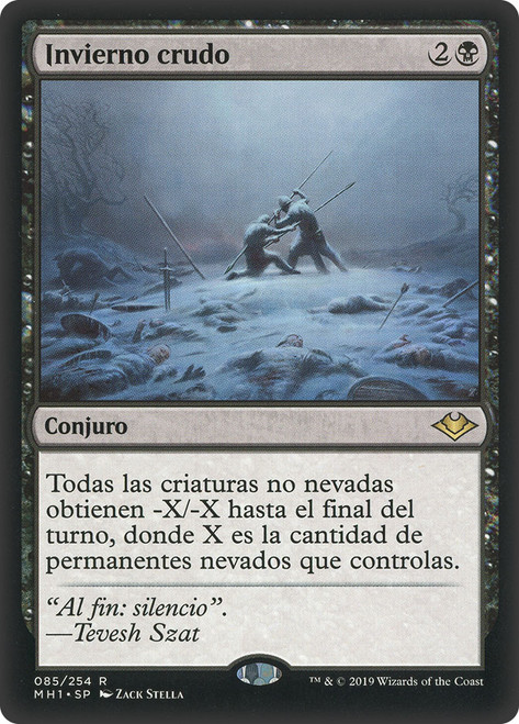 Dead of Winter\nModern Horizons - Spanish\nSingle\nMagic The Gathering