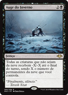 Dead of Winter\nModern Horizons - Portuguese\nSingle\nMagic The Gathering