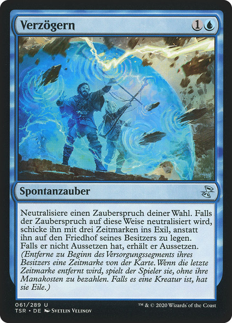 Delay\nTime Spiral Remastered - German\nSingle\nMagic The Gathering