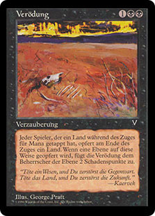 Desolation\nVisions - German\nSingle\nMagic The Gathering