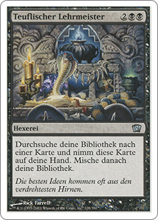 Diabolic Tutor\n8th Edition - German\nSingle\nMagic The Gathering