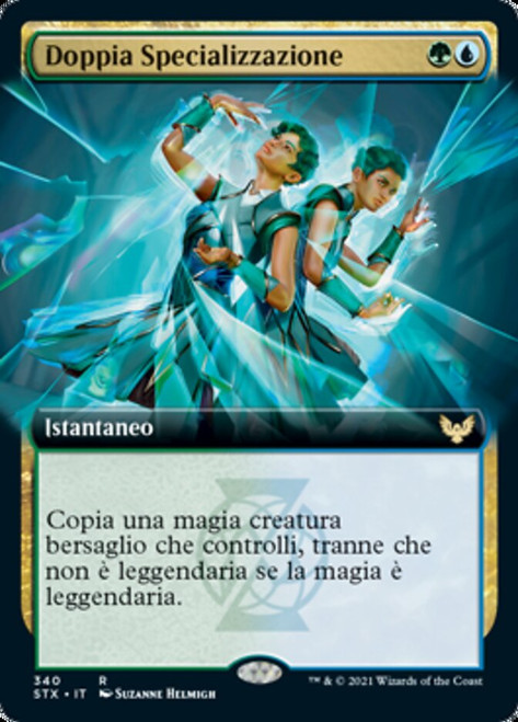 Double Major (Extended Art)\nStrixhaven: School of Mages - Variants - Italian\nSingle\nMagic The Gathering