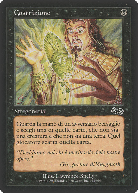 Duress | Urza's Saga - Chinese - Traditional | Star City Games