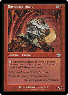 Dwarven Driller\nJudgment - Spanish\nSingle\nMagic The Gathering