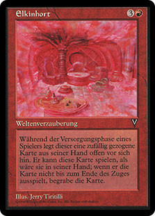 Elkin Lair\nVisions - German\nSingle\nMagic The Gathering