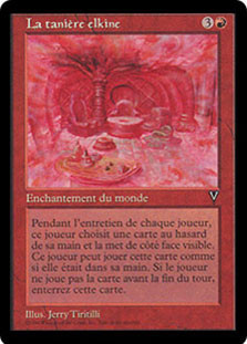 Elkin Lair\nVisions - French\nSingle\nMagic The Gathering