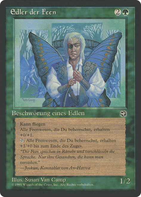 Faerie Noble\nHomelands - German\nSingle\nMagic The Gathering