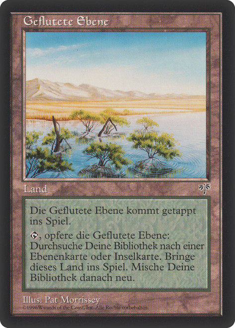 Flood Plain\nMirage - German\nSingle\nMagic The Gathering
