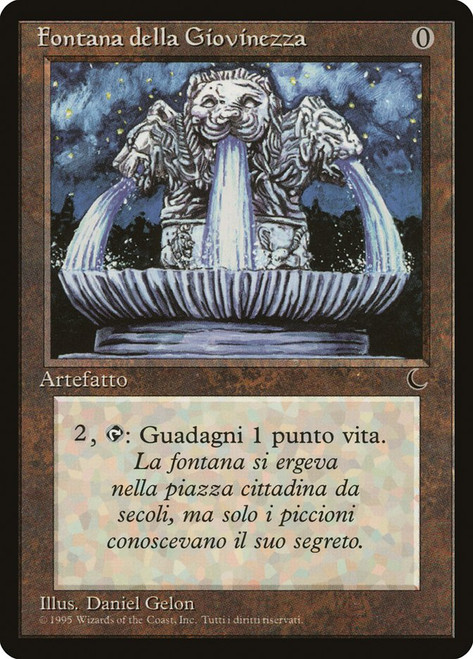 Fountain of Youth\nThe Dark - Italian\nSingle\nMagic The Gathering
