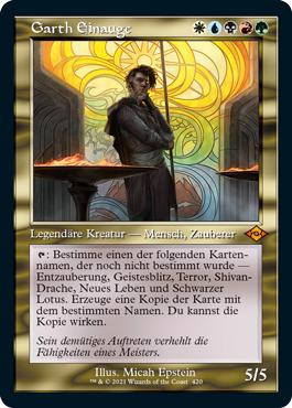 Garth One-Eye (Retro Frame)\nModern Horizons 2 - Variants - German\nSingle\nMagic The Gathering