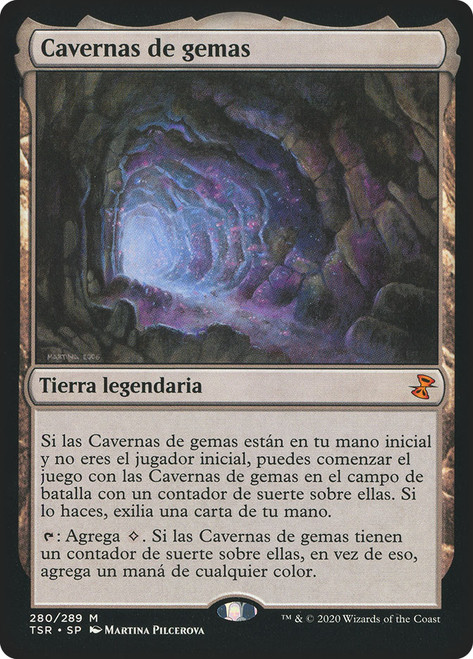Gemstone Caverns\nTime Spiral Remastered - Spanish\nSingle\nMagic The Gathering