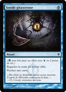Gitaxian Probe\nNew Phyrexia - French\nSingle\nMagic The Gathering
