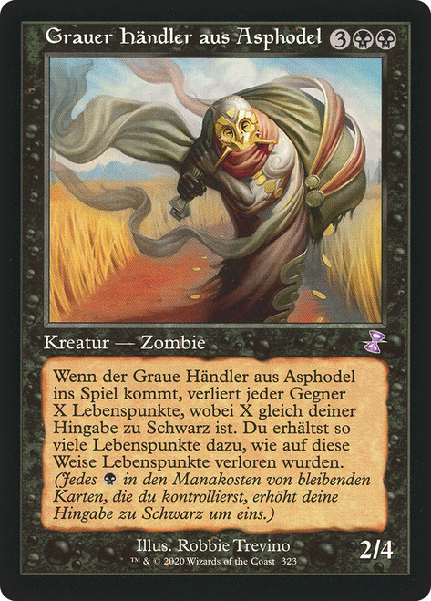 MTG アスフォデルの灰色商人Gray Merchant of Asphodel Gray Merchant of Asphodel · Theros Beyond Death (THB) #355