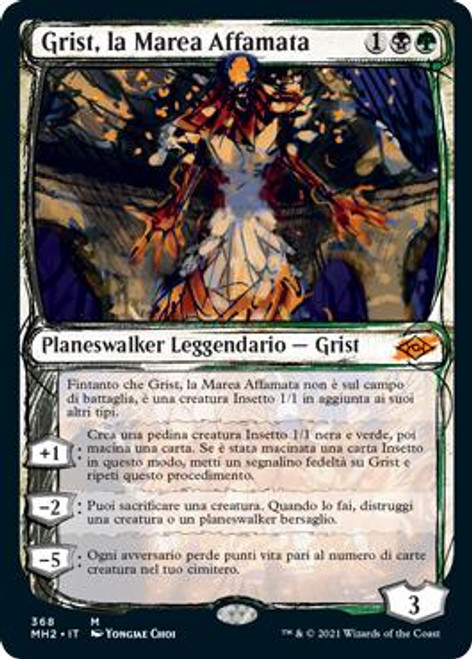 Grist, the Hunger Tide (Showcase)\nModern Horizons 2 - Variants - Italian\nSingle\nMagic The Gathering