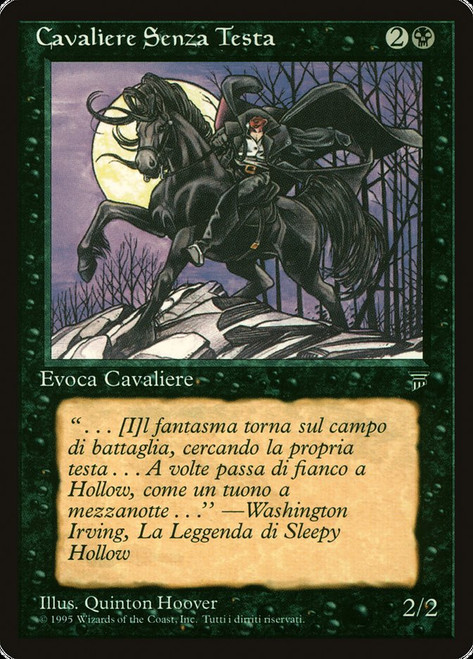Headless Horseman\nLegends - Italian\nSingle\nMagic The Gathering