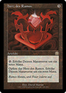 Heart of Ramos\nMercadian Masques - German\nSingle\nMagic The Gathering