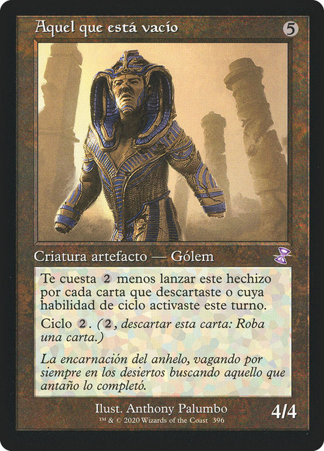 Hollow One (Retro Frame)\nTime Spiral Remastered - Timeshifted - Spanish\nSingle\nMagic The Gathering