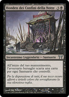Honden of Night's Reach\nChampions of Kamigawa - Italian\nSingle\nMagic The Gathering