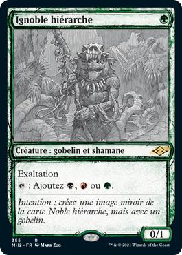 Ignoble Hierarch (Showcase)\nModern Horizons 2 - Variants - French\nSingle\nMagic The Gathering