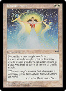 Illumination\nMirage - Italian\nSingle\nMagic The Gathering
