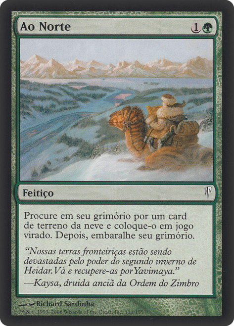 Into the North\nColdsnap - Portuguese\nSingle\nMagic The Gathering